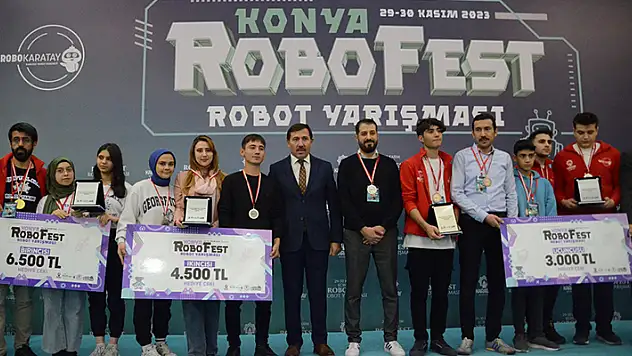 'Konya RoboFest Robot Yarışması' sona erdi
