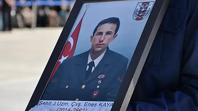 Konya şehidini uğurladı