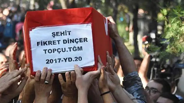 Konya şehidini uğurladı