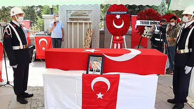 Konya şehidini uğurladı!  Jandarma Astsubay Kıdemli Çavuş Sinan Aktay'a son görev