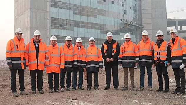 Konya Şehir Hastanesi İnşaatı Hızla İlerliyor