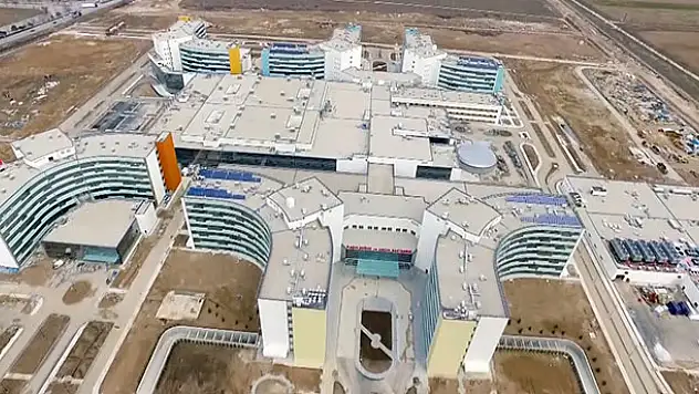 Konya Şehir Hastanesinde sona yaklaşılıyor