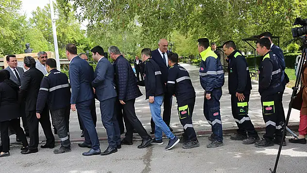 Konya Şeker bayramlaştı