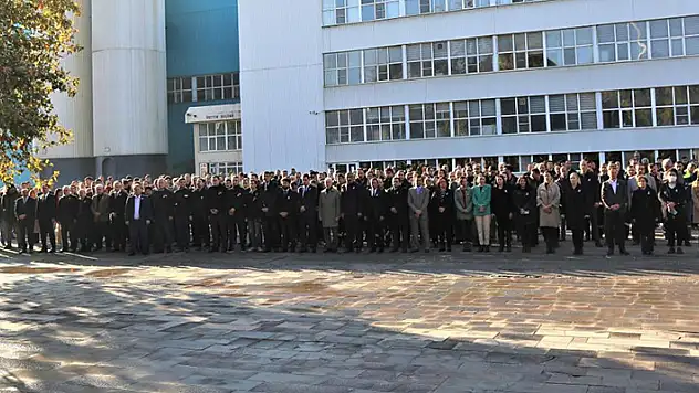 Konya Şeker çalışanları Atatürk'ü andı
