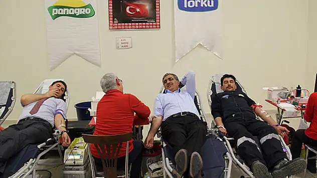 Konya Şeker'de yüksek katılımlı kan bağışı kampanyası düzenlendi