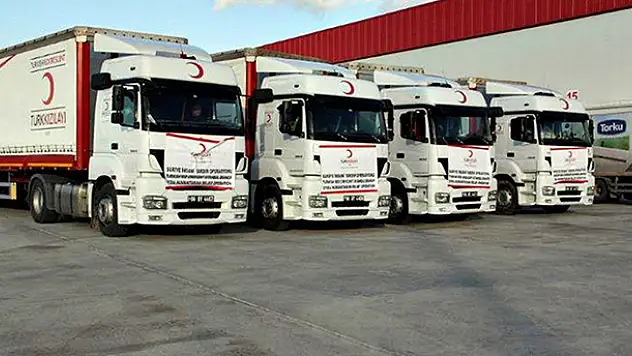 Konya Şeker'den Suriyeli Türkmenlere 4 tır gıda yardımı