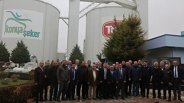 Konya Şeker, Pancar Ekicileri Kooperatifleri müdürlerini ağırladı