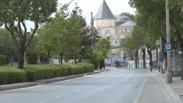 Konya sessizliğe büründü