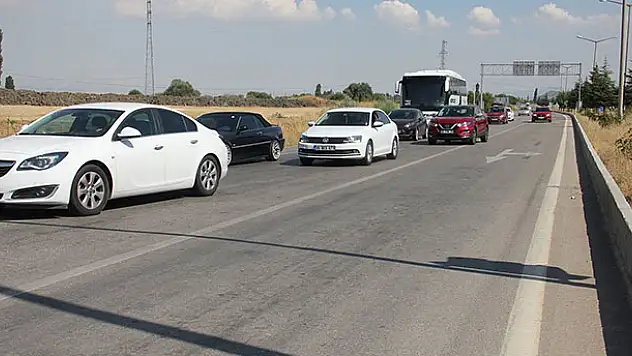 Konya-Seydişehir-Antalya karayolunda trafik yoğunluğu