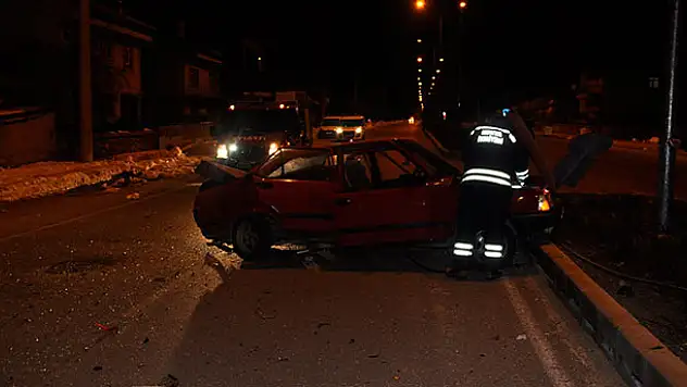 Konya Seydişehir'de otomobiller çarpıştı: 3 yaralı