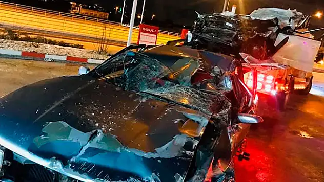 Konya Seydişehir'de trafik kazası: 1 ölü, 3 yaralı