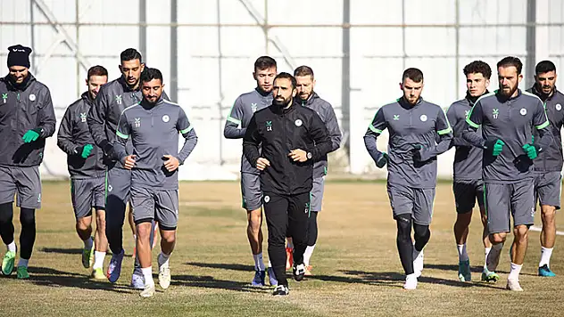 Konyaspor, Sivasspor maçı hazırlıklarını sürdürdü