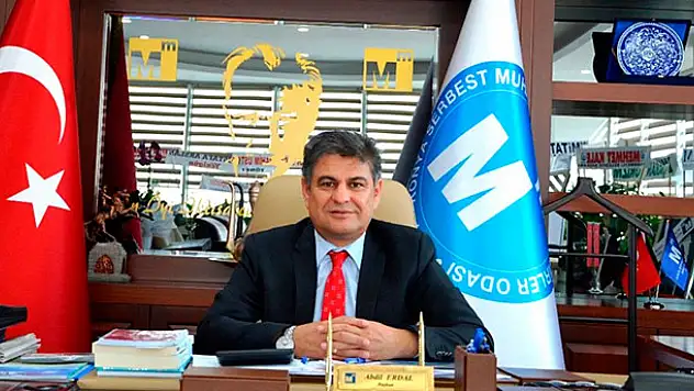 Konya SMMMO Başkanı Erdal mesaj yayımladı