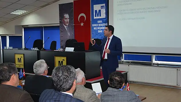Konya SMMMO'da seminer