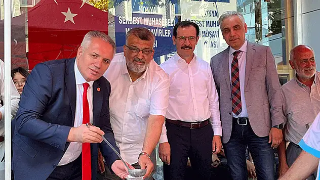 Konya SMMMO Üyelerine Aşure İkramında Bulundu