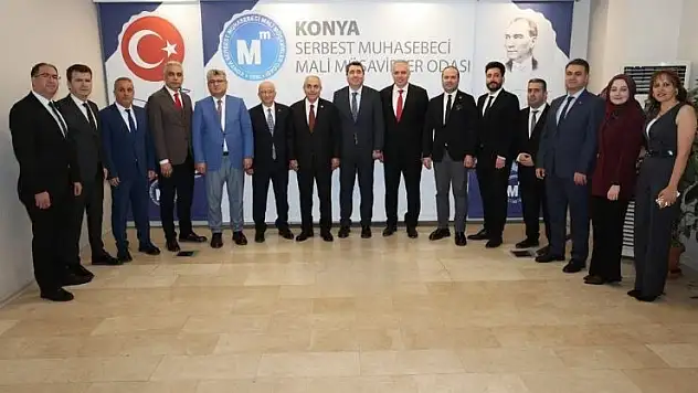 Konya SMMMO'da Ruhsat Dağıtım Töreni gerçekleştirildi