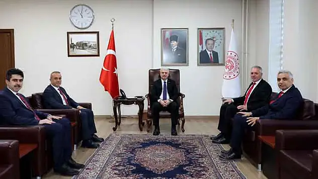 Konya SMMMO'dan Vali Akın'a Muhasebe Haftası ziyareti