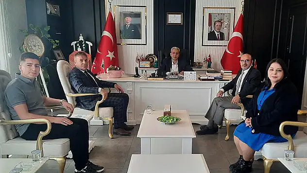 Konya SMMO Başkan Adayı Eskici'den Kadınhanı Belediyesine ziyaret