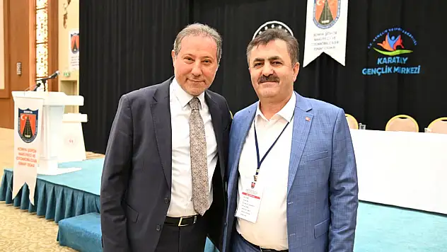 Konya Şoförler Odası'nda Ahmet Şen, yeniden başkan oldu