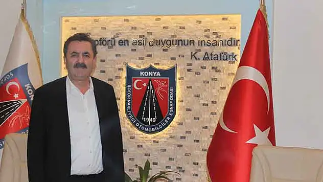 Konya Şoförler Odasında APP Plaka uyarısı