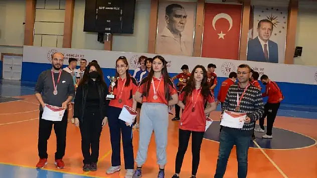 Konya Spor Lisesi şampiyon oldu 