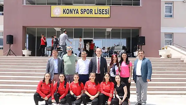 Konya Spor Lisesi şölende buluştu 