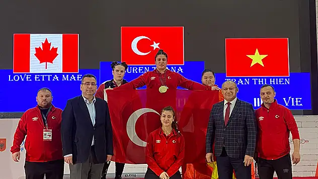 Konya Spor Lisesi'nin
gururu Tuana Süren