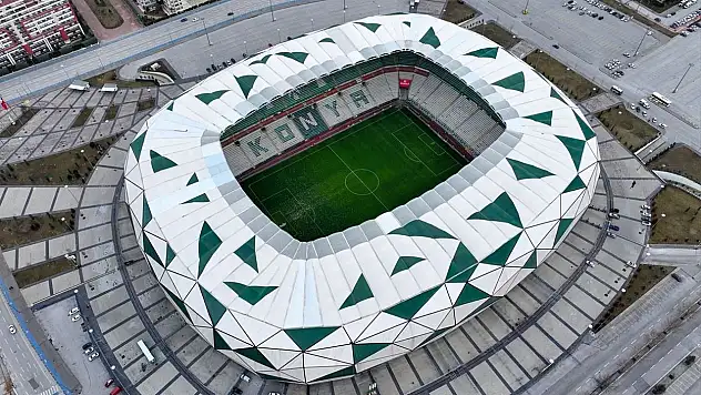 Konya stadyumu göz kamaştırdı