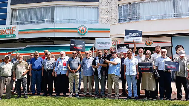Konya STK'dan İsrail protestosu