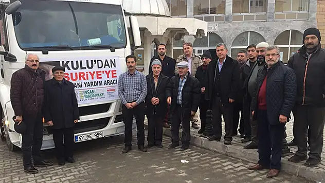 Konya, Suriye'yi unutmuyor