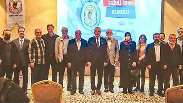 Konya Tabip Odasında yeni dönem! Yeni başkan Bahadır Öztürk oldu