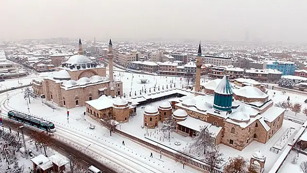 Konya tarihinin en yüksek kar kalınlığı