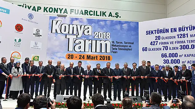 Konya Tarım Fuarı'na rekor ziyaretçi!