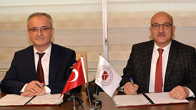 Konya Teknik Üniversitesi ile Konya İl Milli Eğitim Müdürlüğü arasında protokol imzalandı