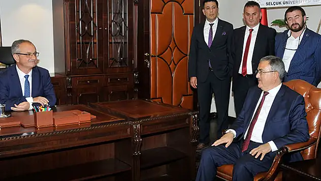 Konya Teknik Üniversitesi Rektörü göreve başladı