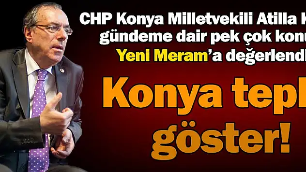 Konya Tepki göster!