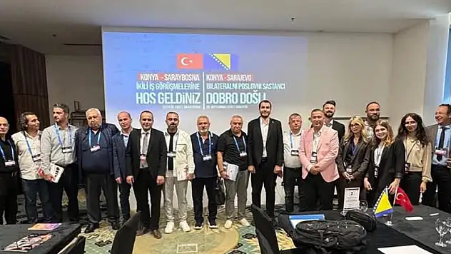 Konya Ticaret Odası'ndan Saraybosna'da B2B İş Görüşmeleri