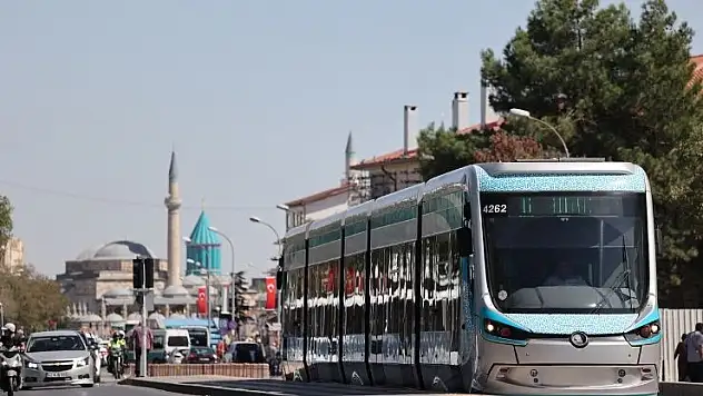 Konya toplu ulaşımda rekor kırdı