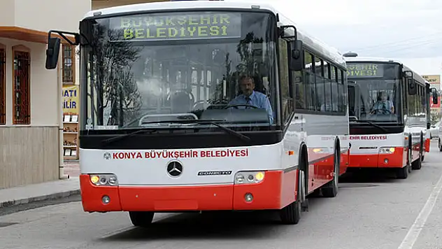 Konya trafiğine miting düzenlemesi!