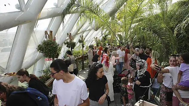 Konya Tropikal Kelebek Bahçesi 450 bin 739 ziyaretçiyi ağırladı