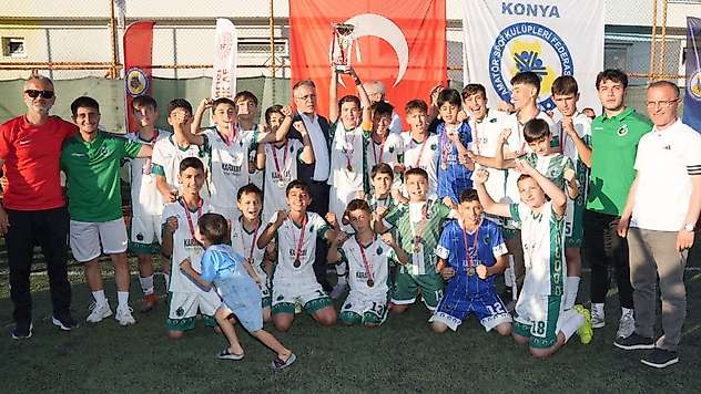 Konya U11 ve 12 ve U13 Ligi'nde şampiyonlar belli oldu