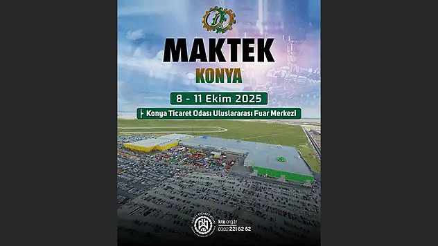 Konya uluslararası fuar için gün sayıyor