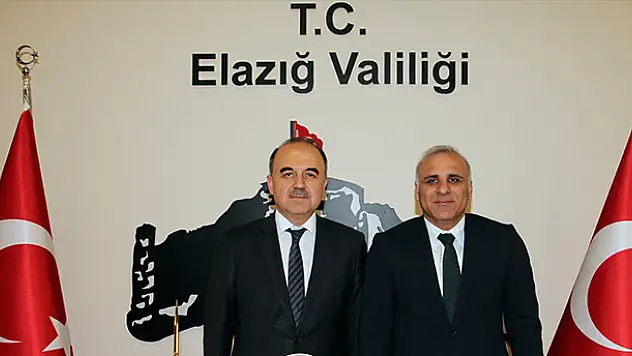 Konya Valisi Erol, Elazığ'da