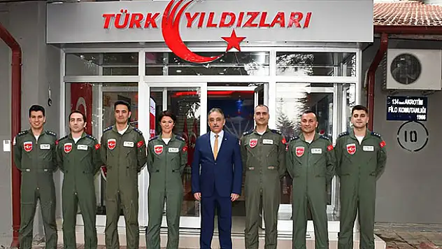Konya Valisi'nden Türk Yıldızları ve SOLOTÜRK'e ziyaret