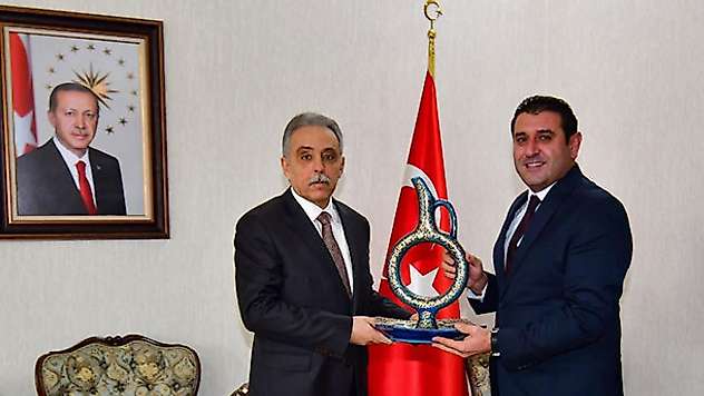 Konya Valisi Orhan Toprak'a ziyaretler