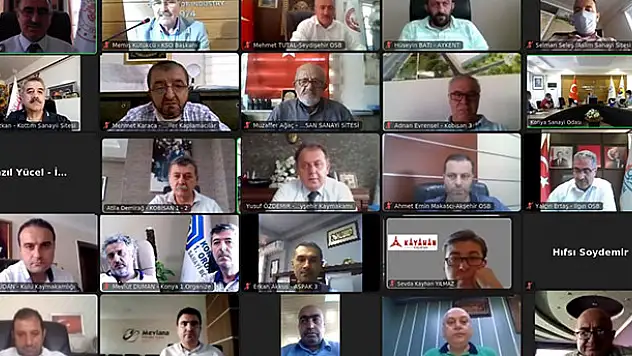 Konya Valisi Özkan'dan işçi ve işverenlere tedbirlere eksiksiz riayet çağrısı