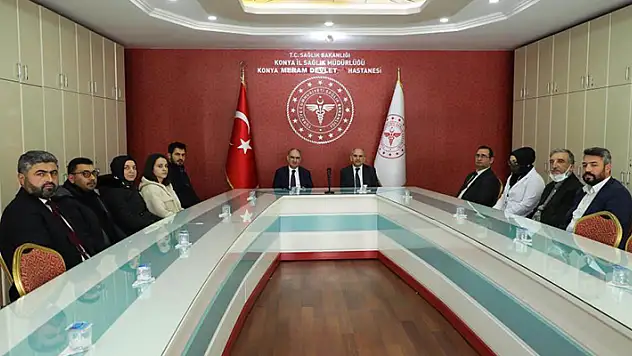 Konya Valisi Özkan: Her zaman sağlık çalışanlarımızın yanındayız
