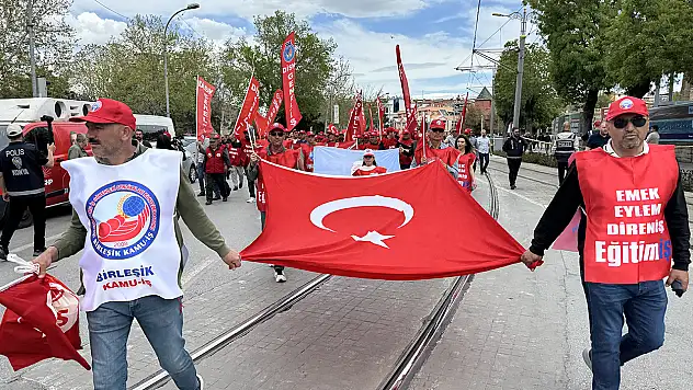 Konya ve çevre illerde 1 Mayıs coşkusu