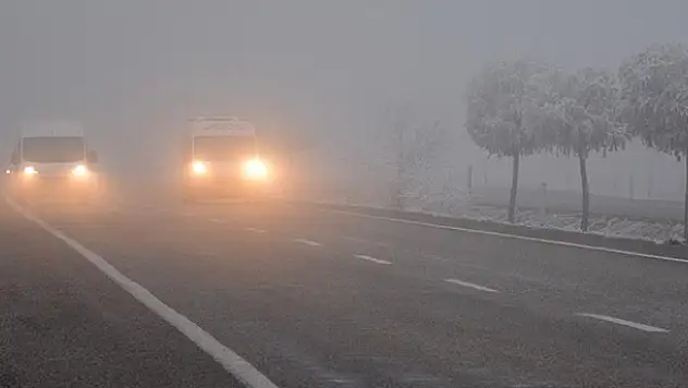 Konya ve çevresine buzlanma ve sis uyarısı