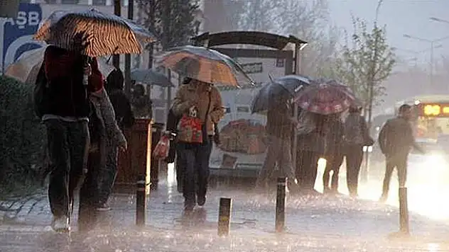 Konya ve çevresine sağanak uyarısı!